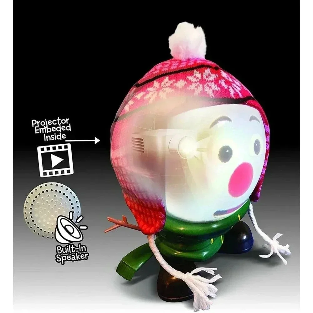 ANIMAT3D MR. CHILL SINGING TALKING JOKING SNOWMAN - NEW BUT NO BOX - NEVER USED